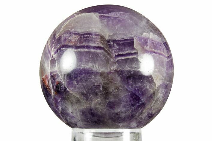 Polished Chevron Amethyst Sphere - India #359790